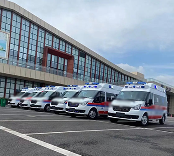 乌兰察布服务车队展示