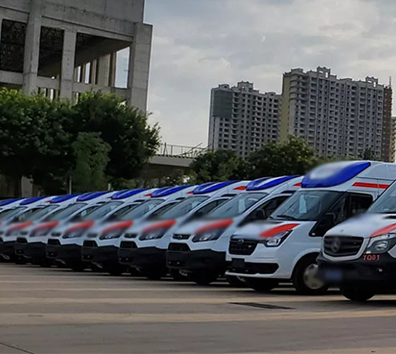 乌兰察布服务车队展示